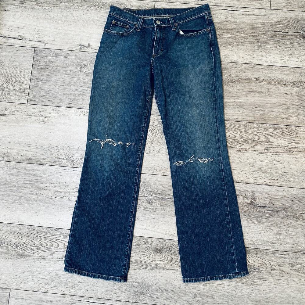 Polo Jeans Company Ralph Lauren Jeans Womens 30x32 Saturday Bootcut Distressed